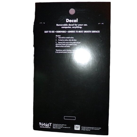 Edward Scissorhands Decal - Picture 2 of 2